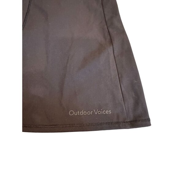 Outdoor Voices Womens Sleeveless Black Zoom Bloom Dress Size Medium NWT - Picture 5 of 10